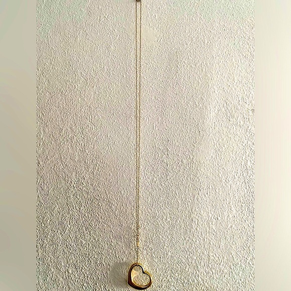 Tiffany 18k Gold Elsa Peretti XL Open Heart Necklace - Picture 8 of 12